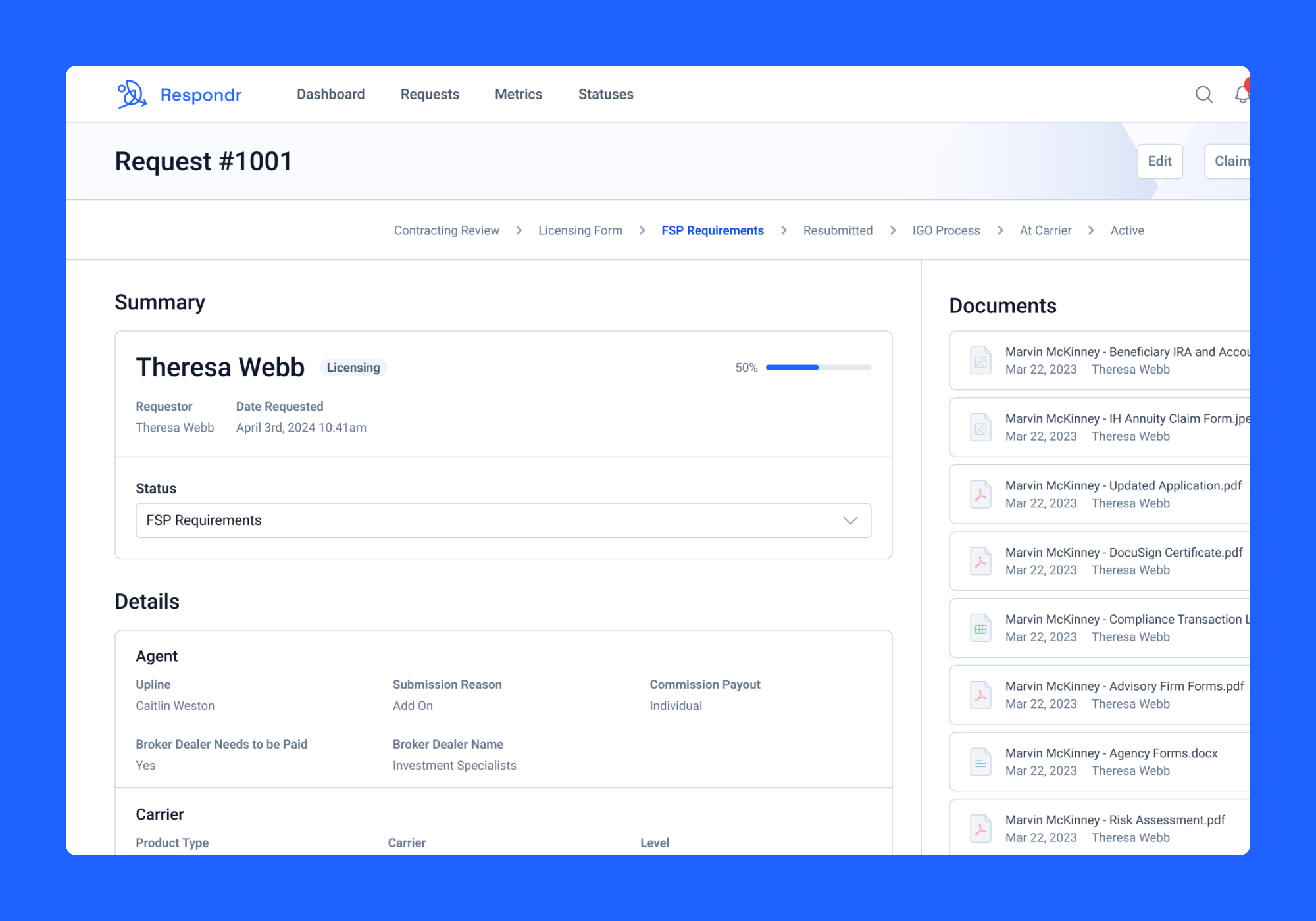 Preview of Request Processing R&D